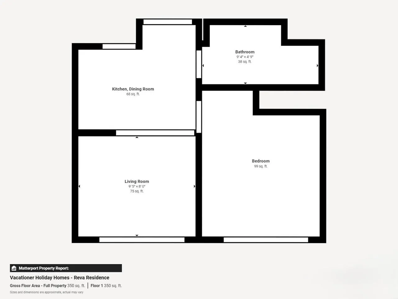 Reva Residences - Cosy One Bedroom In Business Bay Dubai 0*,  United Arab Emirates